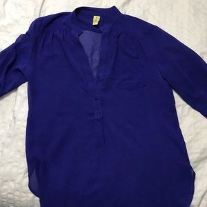 Francesca’s Blue Blouse